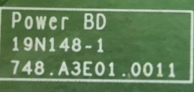 FUENTE PARA MONITOR DELL / NUMERO DE PARTE 755.A3F03.0001 / 748.A3E01.0011 / 19N148-1 / MODELO S2421HT - Imagen 2